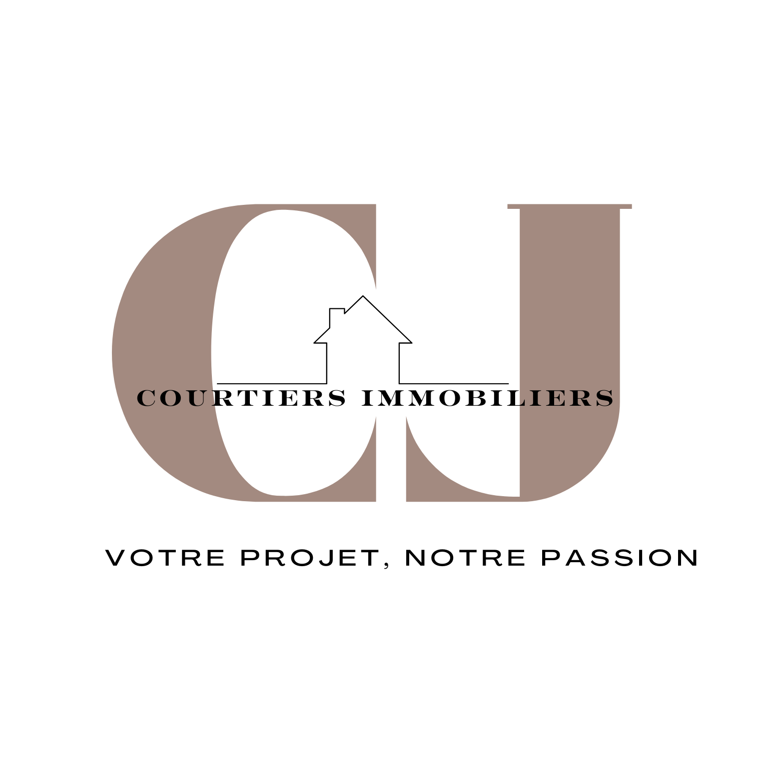 Logo CJ courtiers immobilier